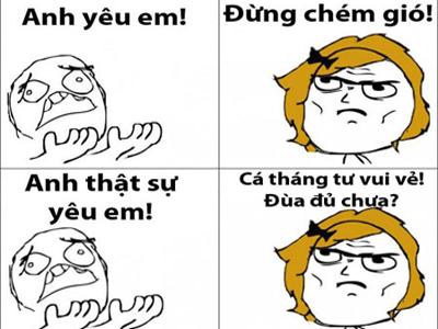 Các cách troll người yêu ngày cá tháng Tư