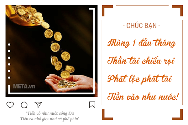 Hình ảnh chúc mùng 1 đầu tháng phát tài phát lộc 