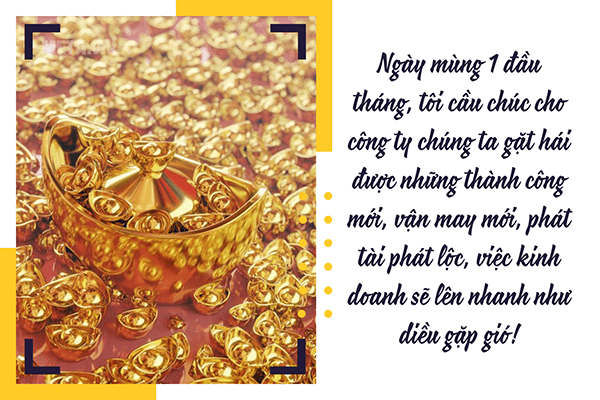 Hình ảnh chúc mùng 1 đầu tháng phát tài phát lộc 