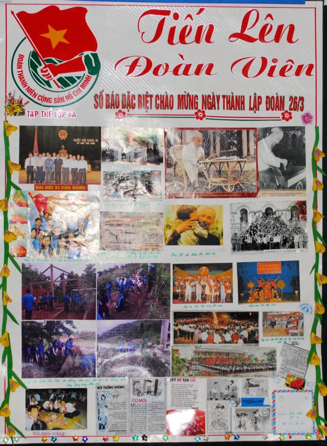 Những mẫu báo tường 26/3 đẹp và sáng tạo Những mẫu báo tường 26/3 đẹp và sáng tạo