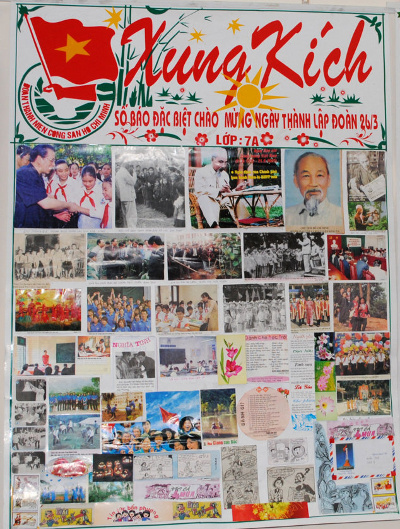 Những mẫu báo tường 26/3 đẹp và sáng tạo Những mẫu báo tường 26/3 đẹp và sáng tạo