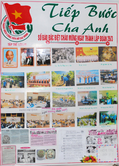 Những mẫu báo tường 26/3 đẹp và sáng tạo Những mẫu báo tường 26/3 đẹp và sáng tạo