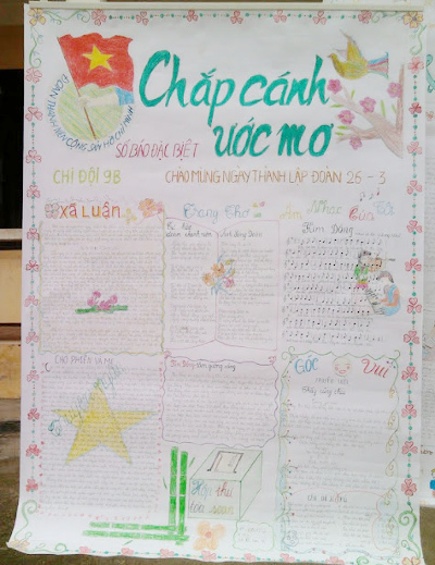 Những mẫu báo tường 26/3 đẹp và sáng tạo Những mẫu báo tường 26/3 đẹp và sáng tạo