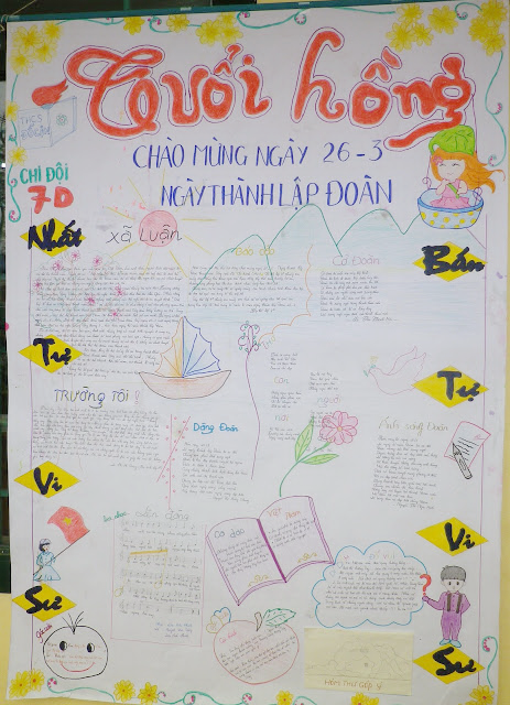 Những mẫu báo tường 26/3 đẹp và sáng tạo Những mẫu báo tường 26/3 đẹp và sáng tạo