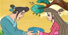 Sự tích rét nàng Bân - Nàng Bân may áo cho chồng