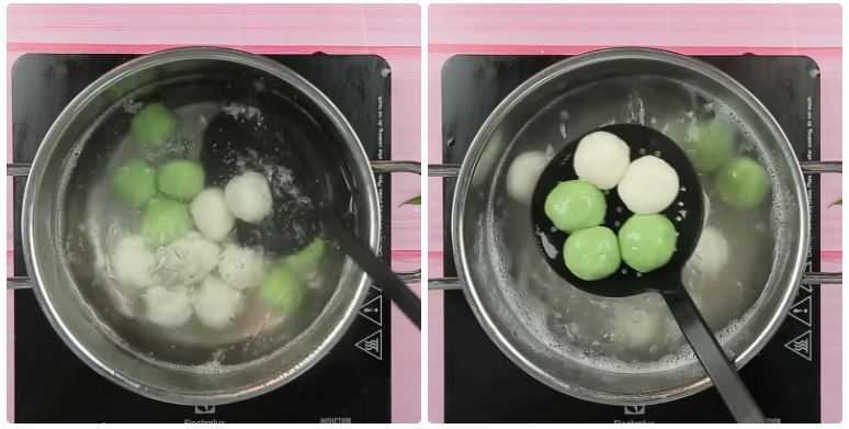 Cách nấu chè trôi nước không nhân