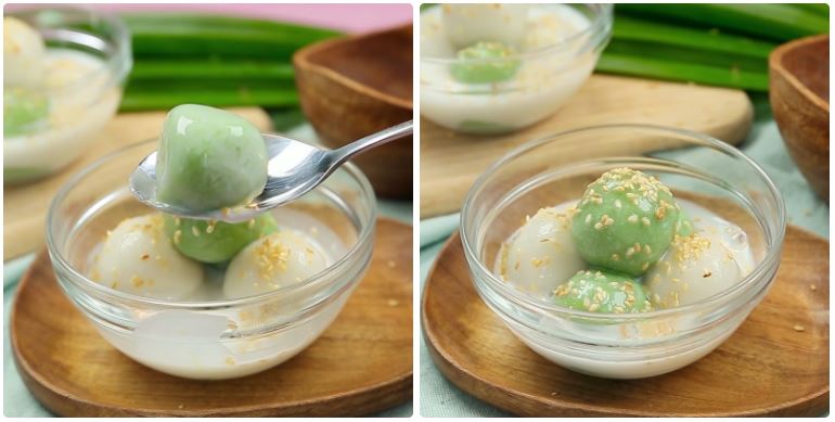 Cách nấu chè trôi nước không nhân