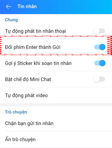 Cách xuống dòng trong Zalo trên điện thoại Samsung Cách xuống dòng trong Zalo trên điện thoại Samsung