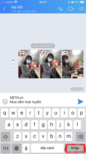 Cách xuống dòng trong Zalo Cách xuống dòng trong Zalo