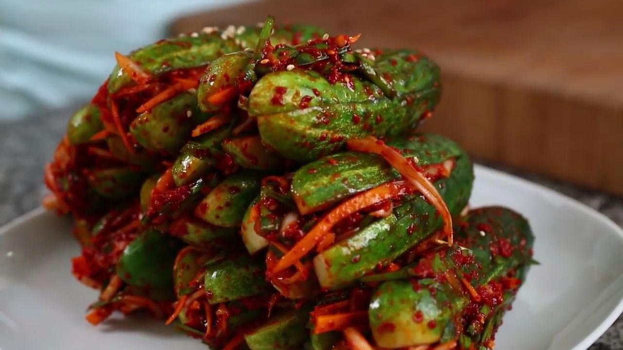 Muối dưa chuột kiểu Hàn Quốc