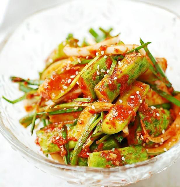 Muối dưa chuột kim chi