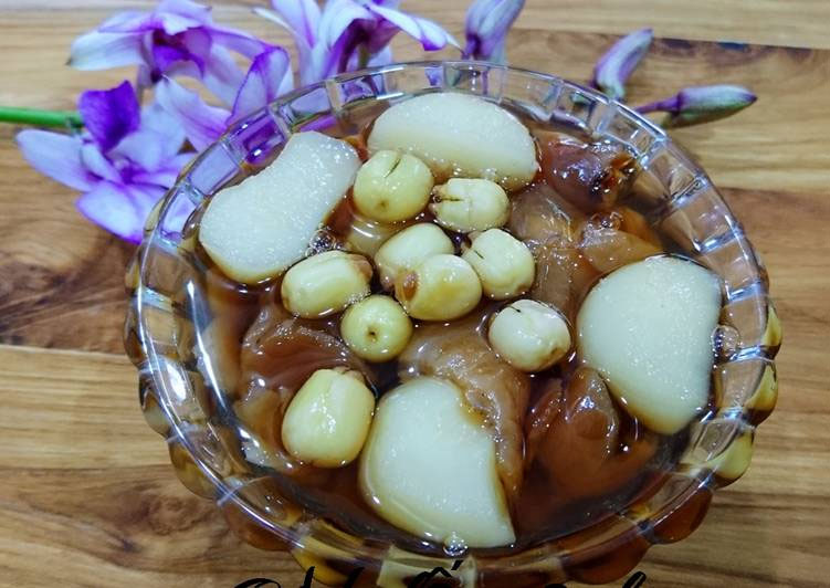 Chè củ năng nhãn nhục