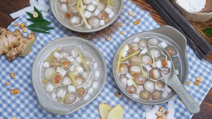 Chè làm từ bột năng Chè làm từ bột năng