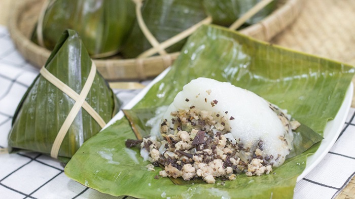 Bánh giò làm từ bột năng Bánh giò làm từ bột năng