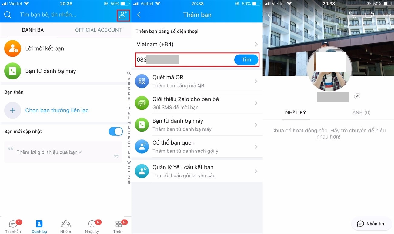 Cách 2: Kiểm tra thông tin thuê bao của người khác bằng Zalo Cách 2: Kiểm tra thông tin thuê bao của người khác bằng Zalo