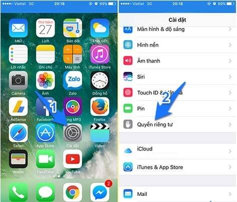 Cách định vị iPhone của chồng bằng tính năng định vị có sẵn