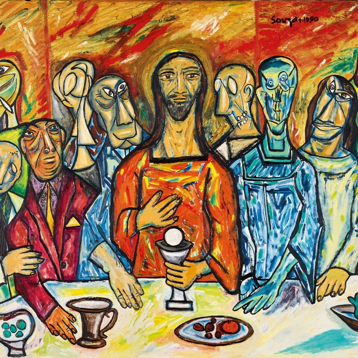 Tác phẩm Bữa Tiệc Ly của danh họa Leonardo da Vinci Tác phẩm Bữa Tiệc Ly của danh họa Leonardo da Vinci