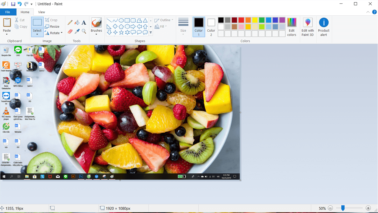 Cách chụp màn hình laptop Dell với Paint Cách chụp màn hình laptop Dell với Paint