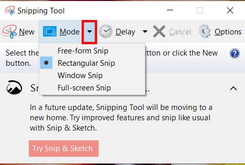 Cách chụp màn hình máy tính Dell bằng Snipping Tool Cách chụp màn hình máy tính Dell bằng Snipping Tool