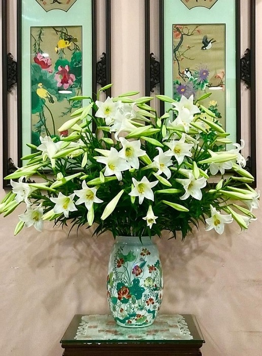 Cách cắm hoa bách hợp Cách cắm hoa bách hợp