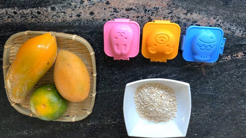 Nguyên liệu, dụng cụ làm đậu hũ non yến mạch