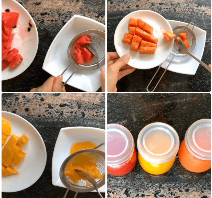 Cách làm đậu hũ non yến mạch sốt trái cây