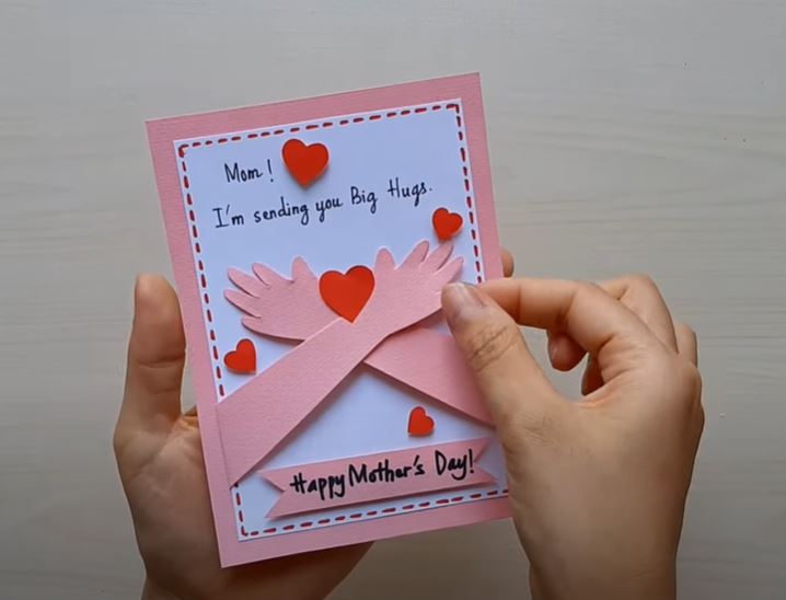 Cách làm thiệp chúc mừng Ngày của Mẹ đẹp, đơn giản