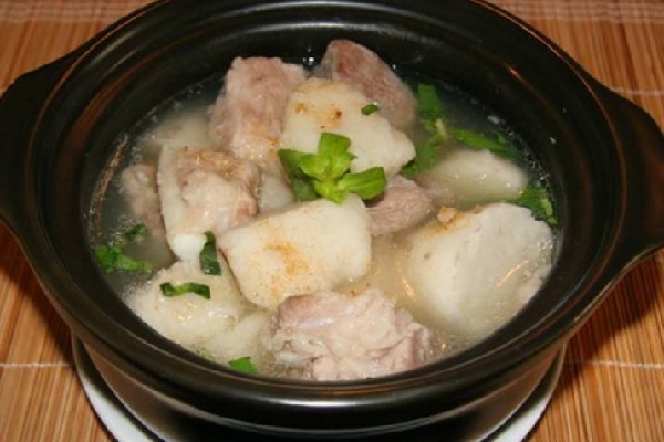 Canh củ năng Canh củ năng