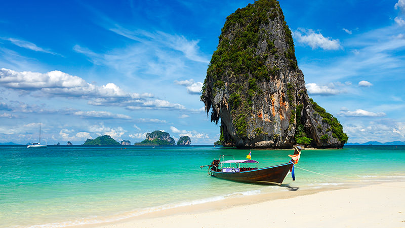 Bãi biển Railay, Krabi, Thái Lan Bãi biển Railay, Krabi, Thái Lan