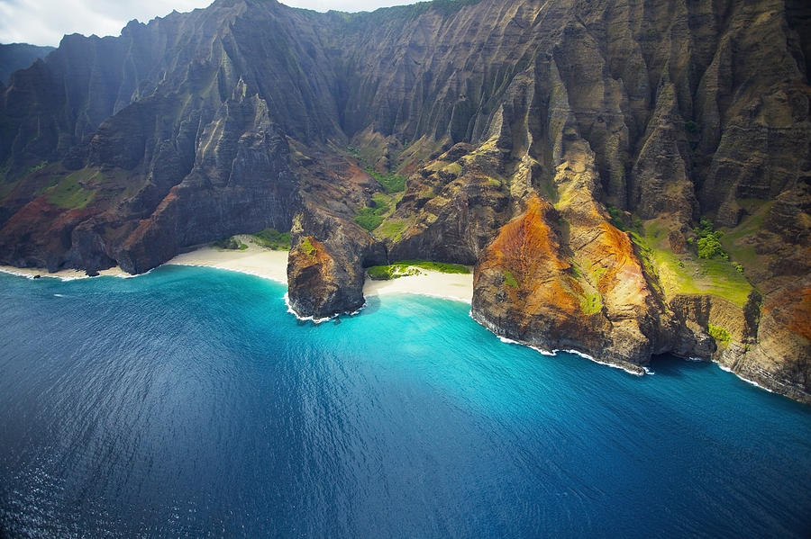 Bờ biển Na Pali, Kauai, Hawaii Bờ biển Na Pali, Kauai, Hawaii