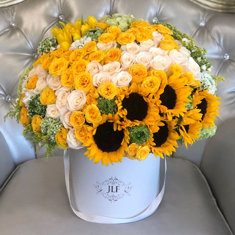 Cách cắm hoa hướng dương