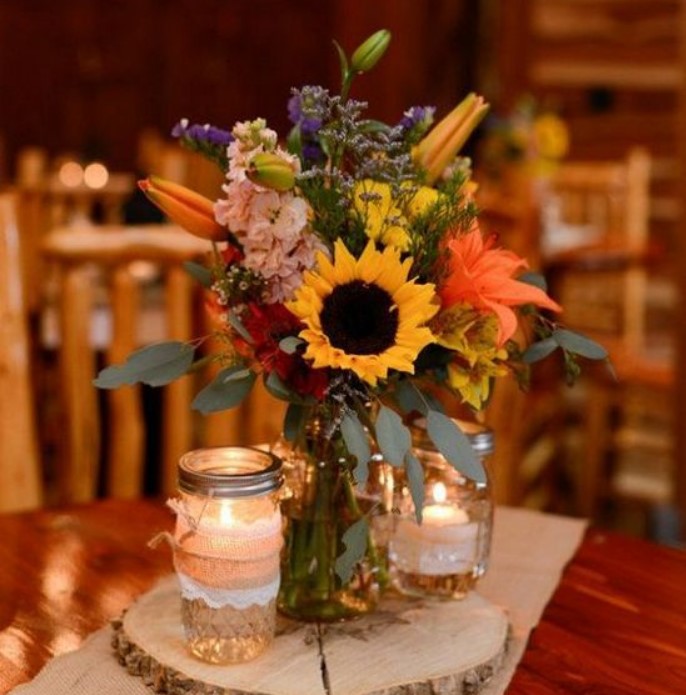 Cách cắm hoa hướng dương nghệ thuật