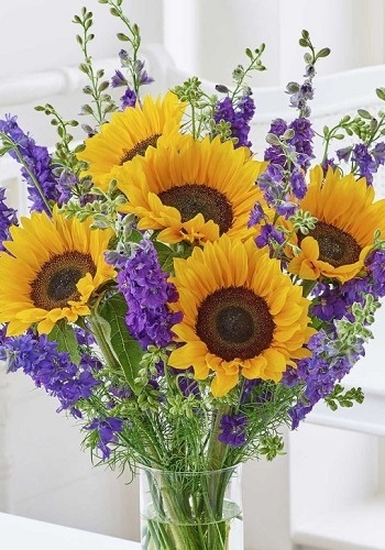 Cách cắm hoa hướng dương 5 bông đẹp Cách cắm hoa hướng dương 5 bông đẹp