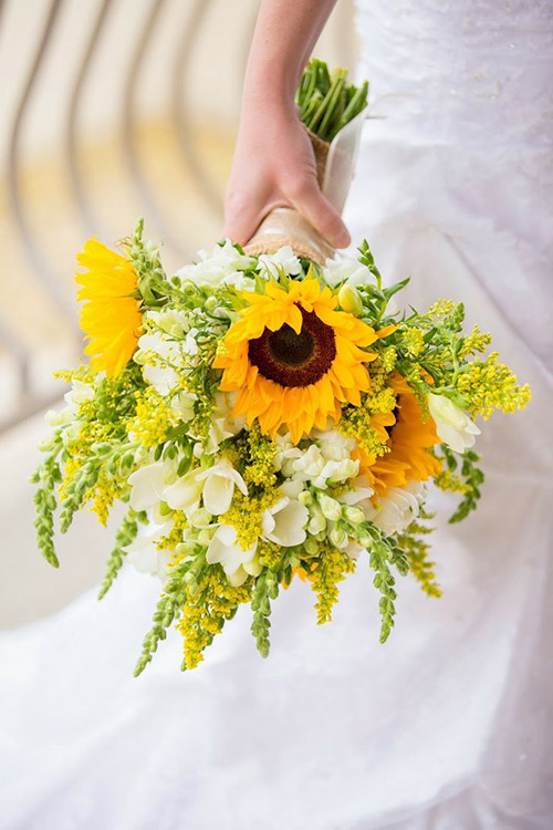 Hình ảnh hoa cưới hướng dương 5 Hình ảnh hoa cưới hướng dương 5