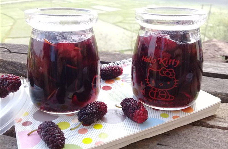 Cách làm siro dâu tằm ngâm đường Cách làm siro dâu tằm ngâm đường