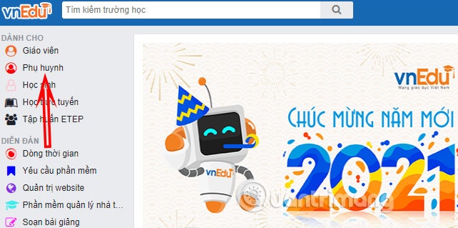 VnEdu tra cứu điểm học sinh 2021