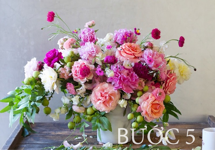 Cách cắm hoa mẫu đơn Cách cắm hoa mẫu đơn