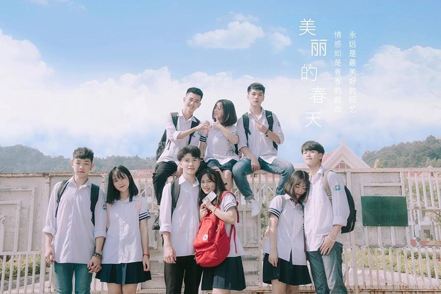 Chụp ảnh kỷ yếu cấp 2