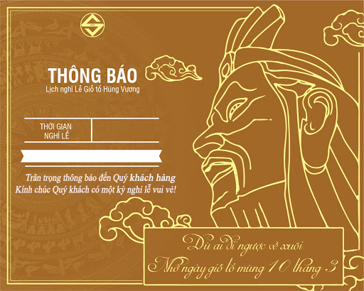 Mẫu thông báo lịch nghỉ lễ 10/3 cho công ty, khách hàng