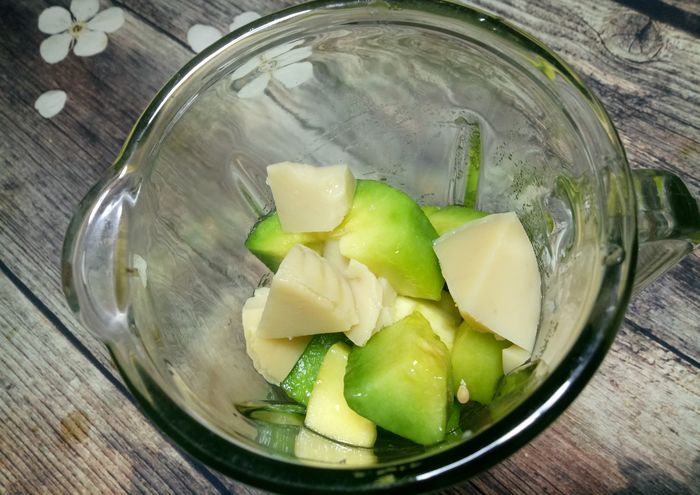 Cách làm sinh tố dưa gang với đậu xanh Cách làm sinh tố dưa gang với đậu xanh