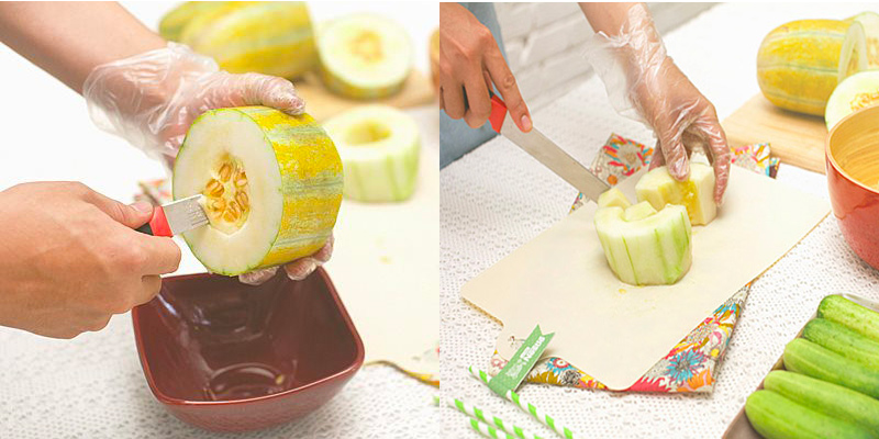 Các cách làm sinh tố dưa gang cực ngon Các cách làm sinh tố dưa gang cực ngon