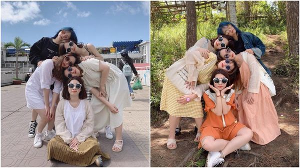 Những kiểu tạo dáng chụp ảnh kỷ yếu nhóm độc, chất