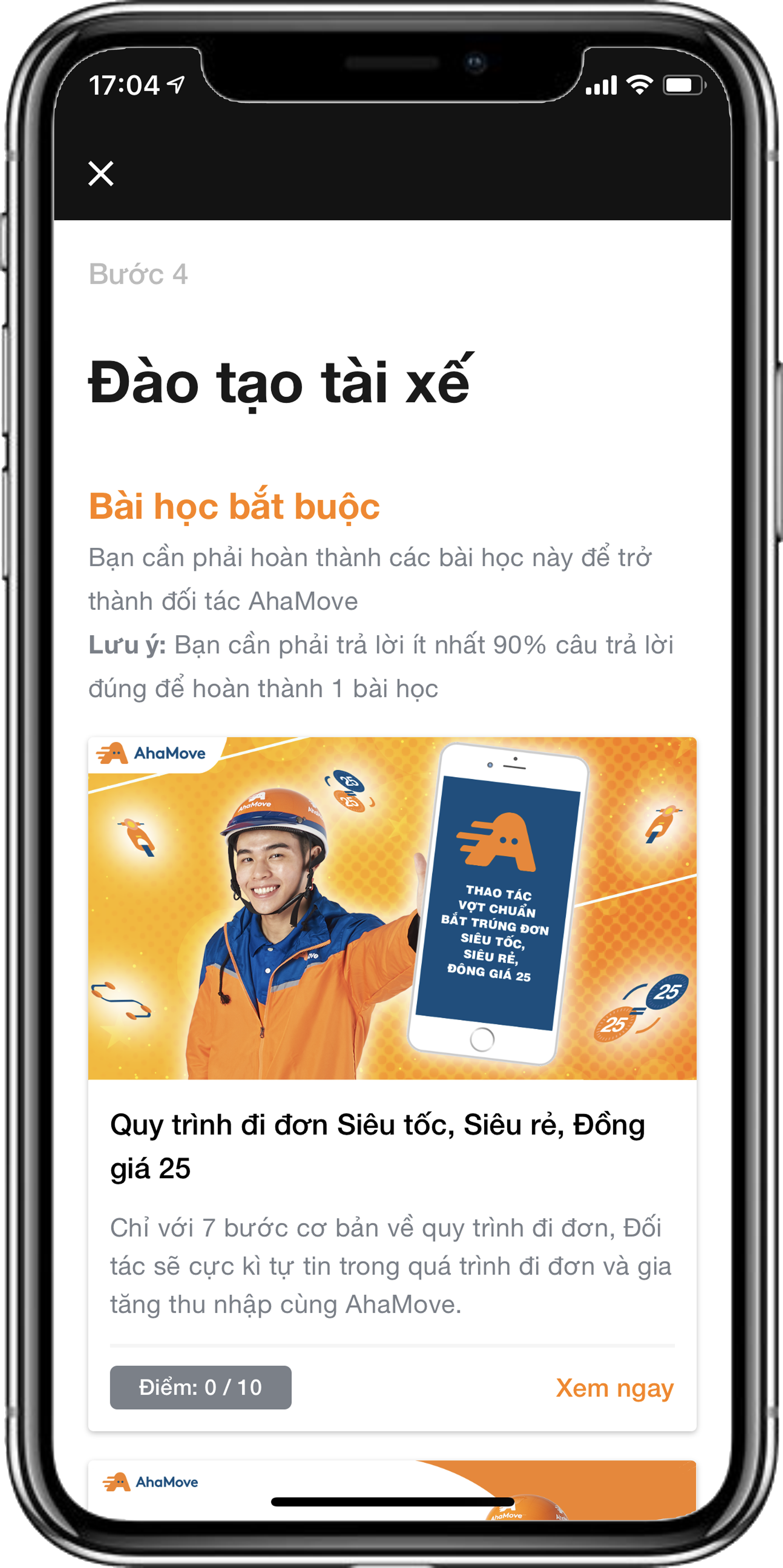 Cách đăng kí chạy Ahamove qua ứng dụng Cách đăng kí chạy Ahamove qua ứng dụng