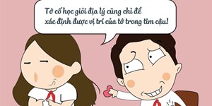 Cách thả thính bằng địa lý, thả thính bằng môn Địa Lý hay nhất