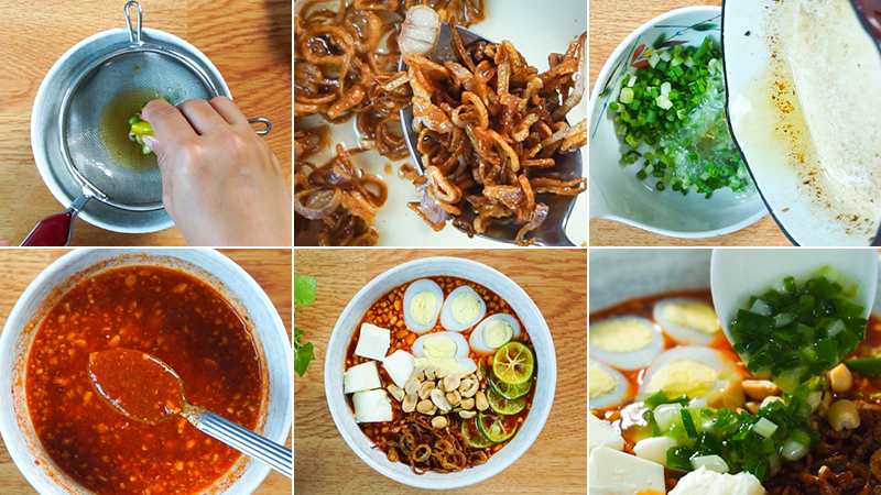 Cách làm sốt trứng cút chấm bánh tráng Cách làm sốt trứng cút chấm bánh tráng