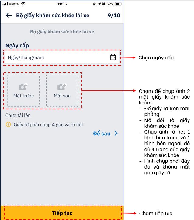 Đăng ký chạy be online