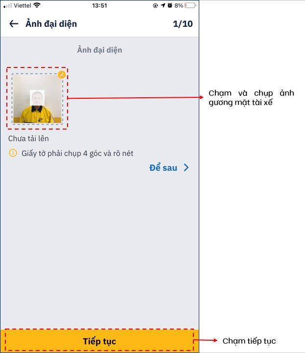 Cách đăng ký chạy be
