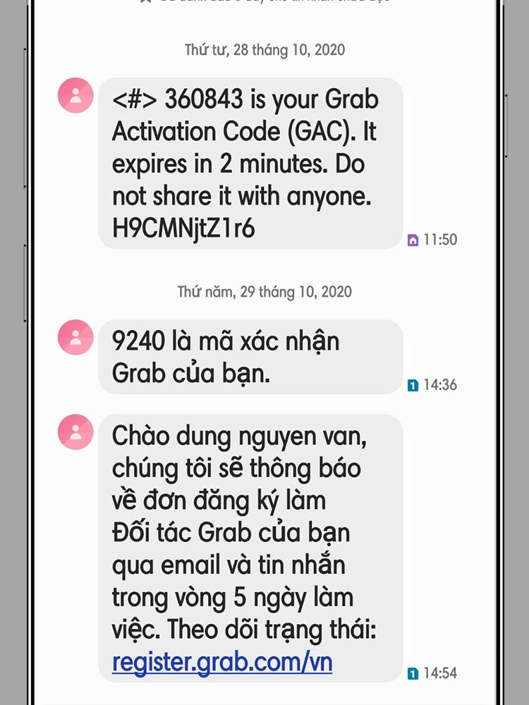 Thủ tục đăng ký chạy GrabCar Thủ tục đăng ký chạy GrabCar
