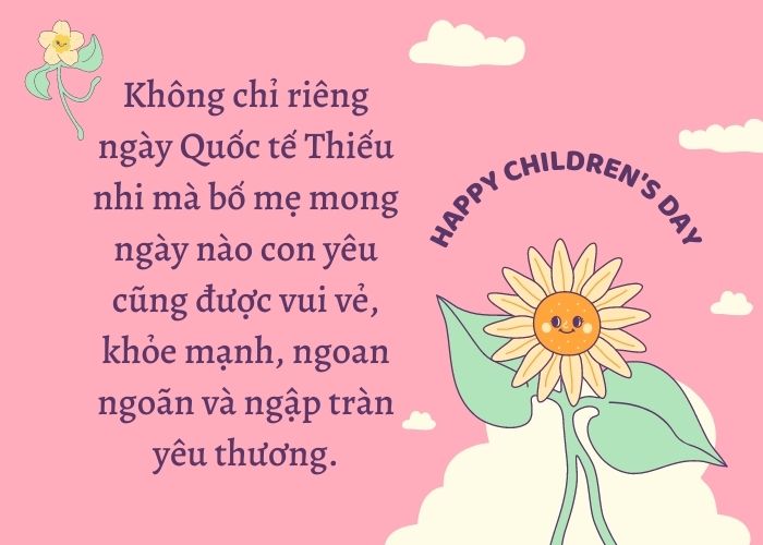 Thiệp 1/6 đẹp nhất