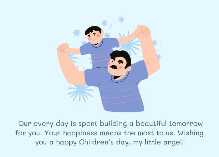 Mẫu thiệp chúc mừng 1/6 bằng tiếng Anh